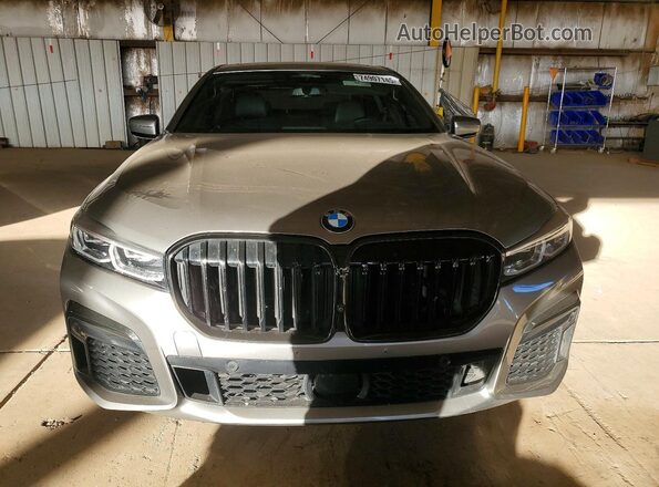 WBA7T2C06NCJ00748 2022 BMW 7 SERIES Silver Widok z przodu