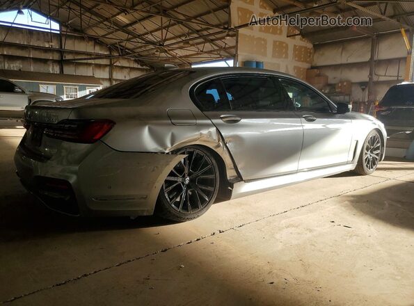 WBA7T2C06NCJ00748 2022 BMW 7 SERIES Silver Tył prawy