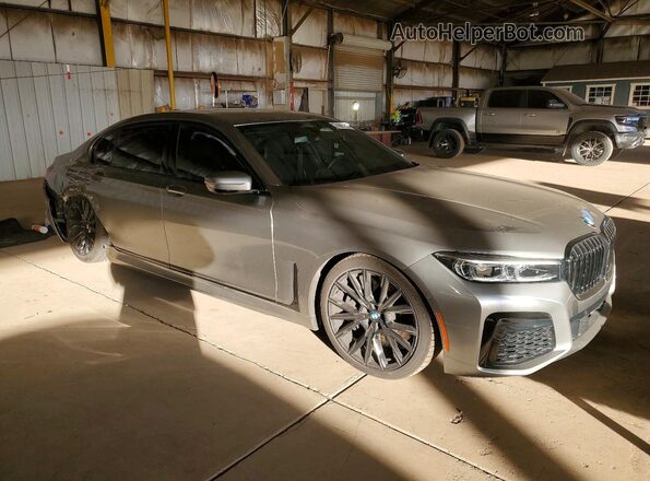 WBA7T2C06NCJ00748 2022 BMW 7 SERIES Silver Przód prawy