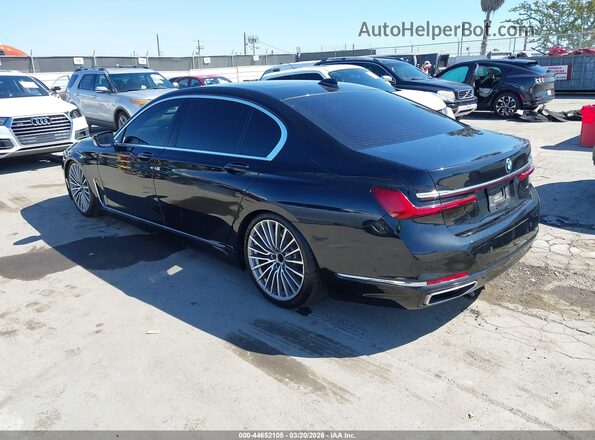 WBA7T2C07MCG11001 2021 BMW 7 SERIES Black Rear left