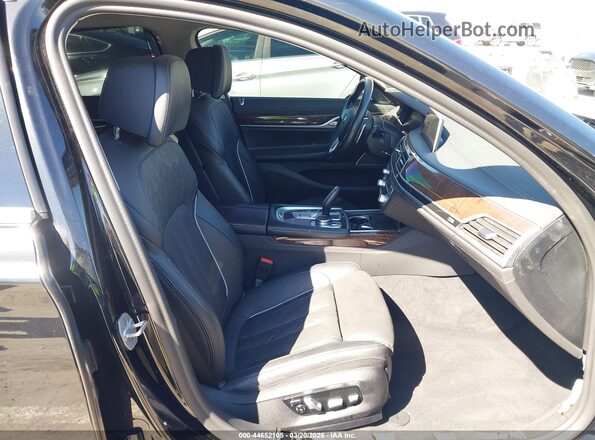WBA7T2C07MCG11001 2021 BMW 7 SERIES Black Front interior view