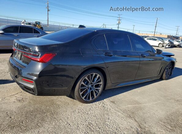 WBA7T2C09MCF02183 2021 BMW 7 SERIES Black Задня права чверть