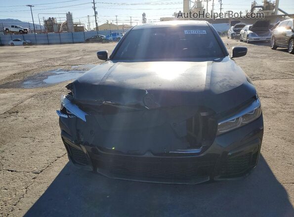 WBA7T2C09MCF02183 2021 BMW 7 SERIES Black Вид спереду