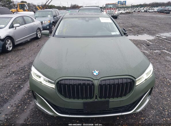 WBA7T4C08MCG11987 2021 BMW 7 SERIES Green Սարքավորումների վահանակի տեսք