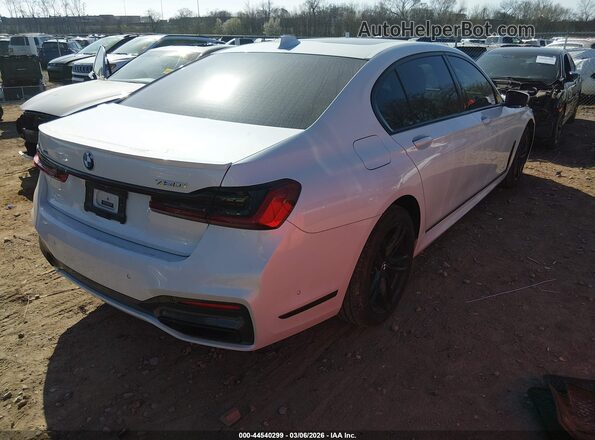 WBA7U2C00MCG43754 2021 BMW 7 SERIES White Tył prawy