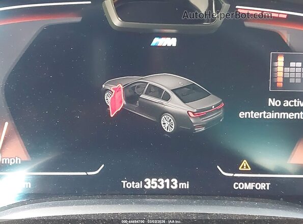 WBA7U2C02NCG85361 2022 BMW 7 SERIES White 