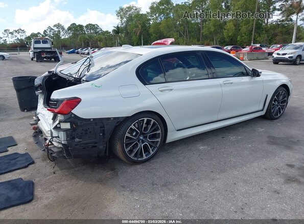 WBA7U2C02NCG85361 2022 BMW 7 SERIES White უკანა მარჯვენა