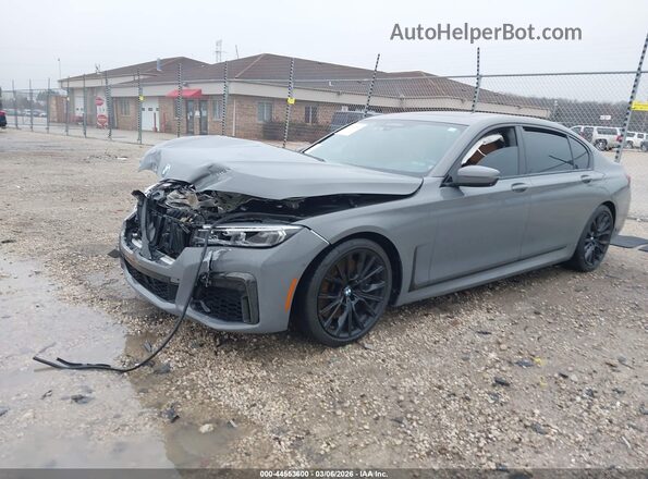 WBA7U2C07NCH64329 2022 BMW 7 SERIES Gray Przód lewy