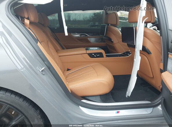 WBA7U2C07NCH64329 2022 BMW 7 SERIES Gray Widok naklejki z numerem VIN