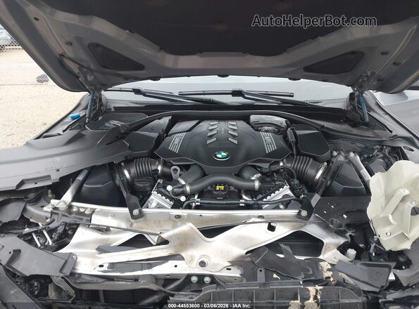 WBA7U2C07NCH64329 2022 BMW 7 SERIES Gray Widok z tyłu