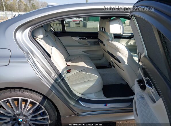 WBA7U2C08LGJ59528 2020 BMW 7 SERIES Gray VIN sticker view