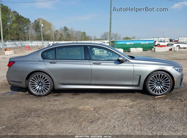 WBA7U2C08LGJ59528 2020 BMW 7 SERIES Gray Rear interior view