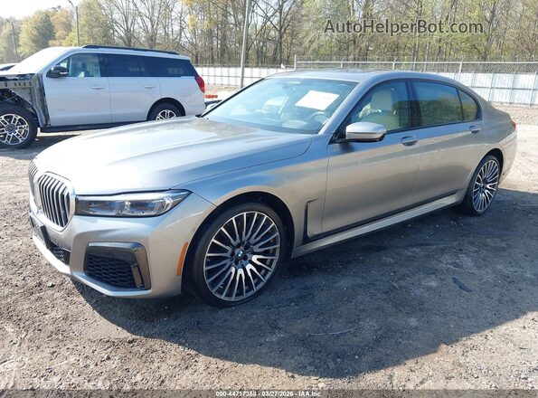 WBA7U2C08LGJ59528 2020 BMW 7 SERIES Gray Front left