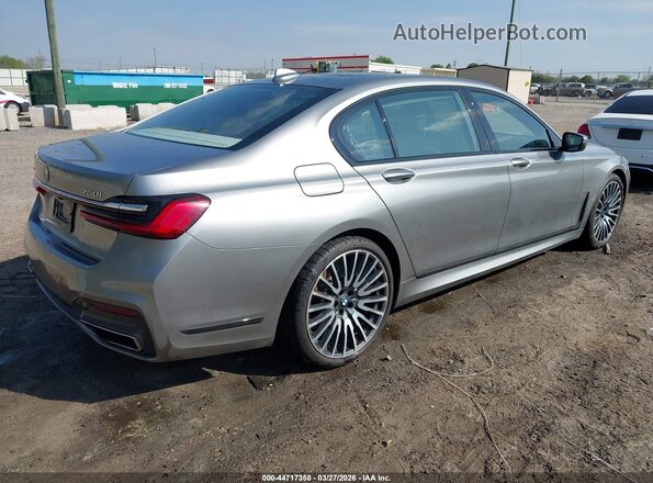 WBA7U2C08LGJ59528 2020 BMW 7 SERIES Gray Rear right