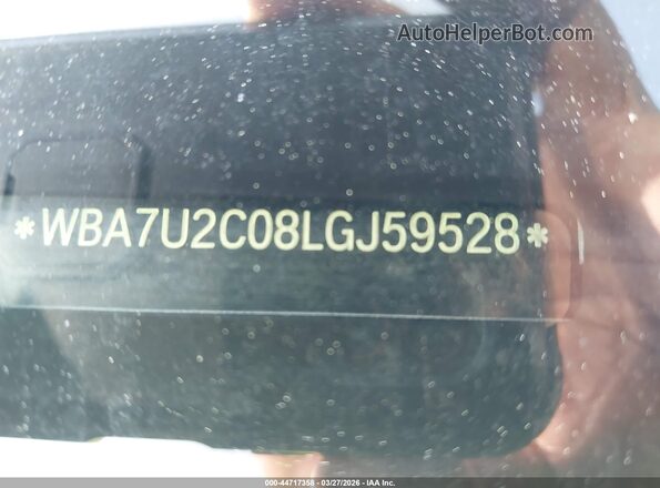 WBA7U2C08LGJ59528 2020 BMW 7 SERIES Gray 