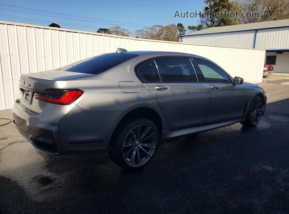 WBA7U2C09LCD72496 2020 BMW 7 SERIES Gray Задня права чверть