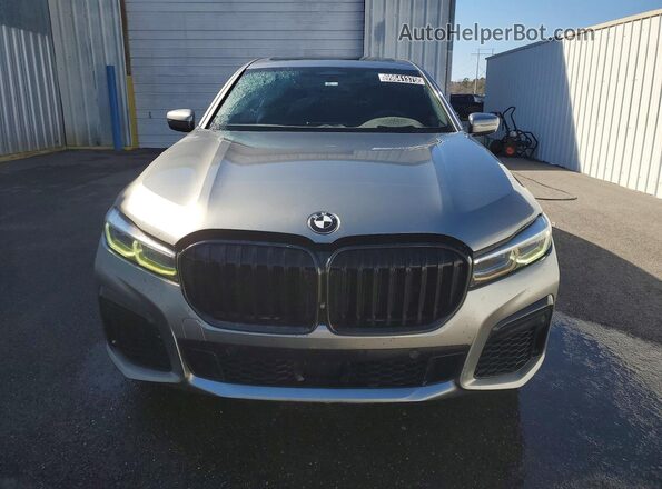WBA7U2C09LCD72496 2020 BMW 7 SERIES Gray Вид спереду