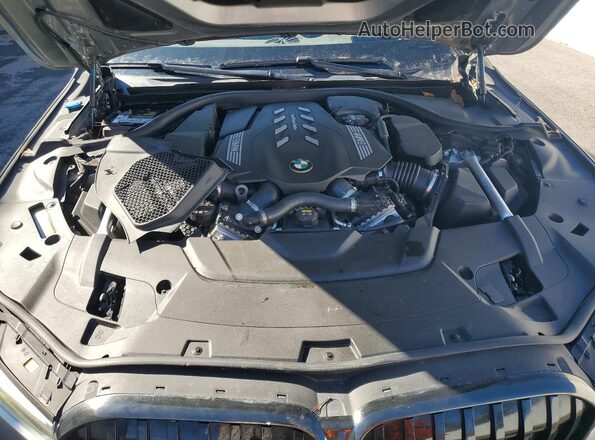 WBA7U2C09LCD72496 2020 BMW 7 SERIES Gray Вид задньої частини салону
