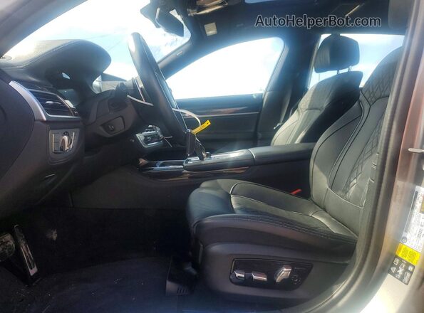 WBA7U2C0XNCJ95280 2022 BMW 7 SERIES Silver Vista interior delantera