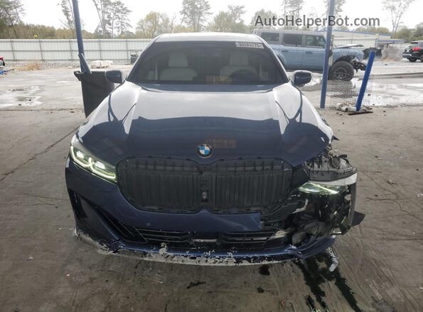 WBA7U2C18MCE85799 2021 BMW ALPINA Blue წინა ხედი