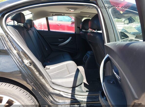 WBA8A9C55GK618678 2016 BMW 3 SERIES Black Widok naklejki z numerem VIN