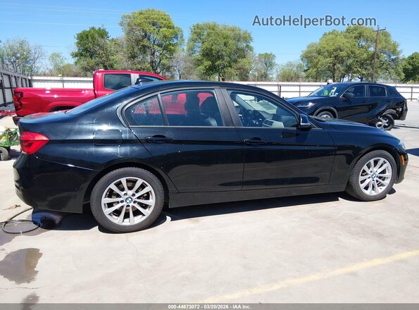 WBA8A9C55GK618678 2016 BMW 3 SERIES Black Widok wnętrza z tyłu