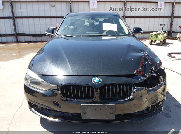 WBA8A9C55GK618678 2016 BMW 3 SERIES Black Widok zestawu wskaźników