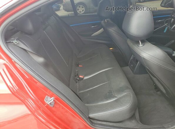 WBA8B3C59HK777280 2017 BMW 3 SERIES Красный Вид задних сидений
