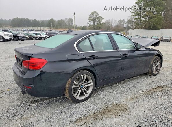 WBA8B3G33HNU35864 2017 BMW 3 SERIES Black Tył prawy