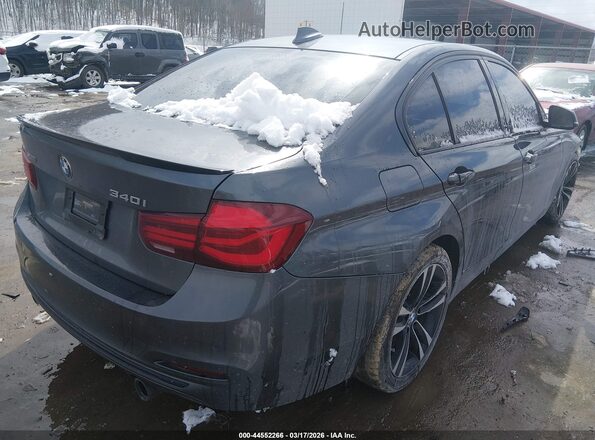 WBA8B7C56JA245908 2018 BMW 7 SERIES Gray Tył prawy