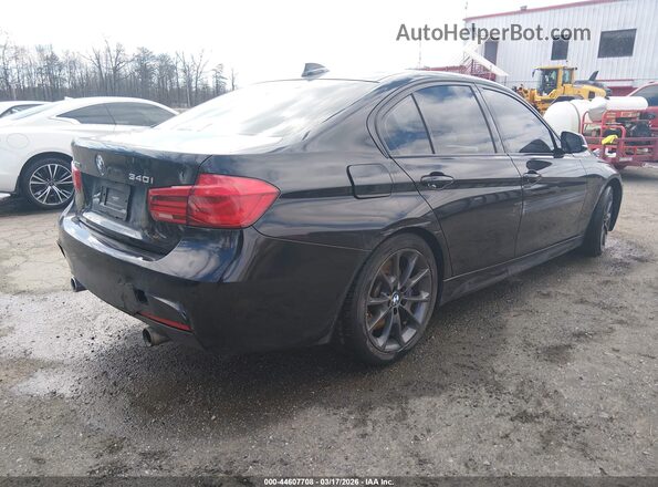 WBA8B7C57GK368748 2016 BMW 3 SERIES Black Tył prawy