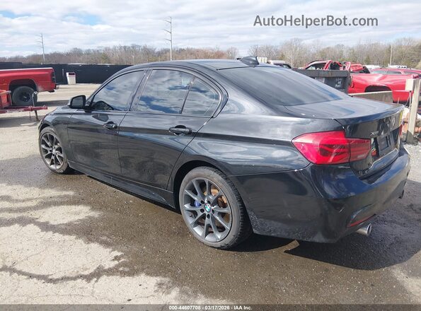 WBA8B7C57GK368748 2016 BMW 3 SERIES Black Tył lewy