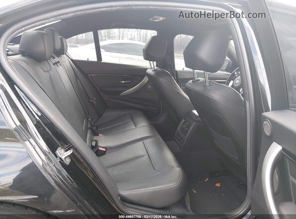 WBA8B7C57GK368748 2016 BMW 3 SERIES Black Widok naklejki z numerem VIN