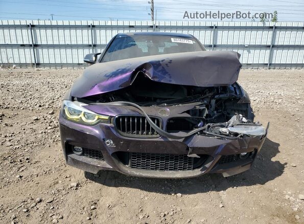 WBA8B9G52JNU96293 2018 BMW 7 SERIES Purple Вид спереду