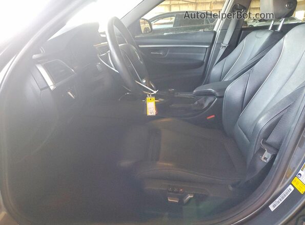 WBA8B9G58HNU49702 2017 BMW 3 SERIES Угольный Вид салона спереди