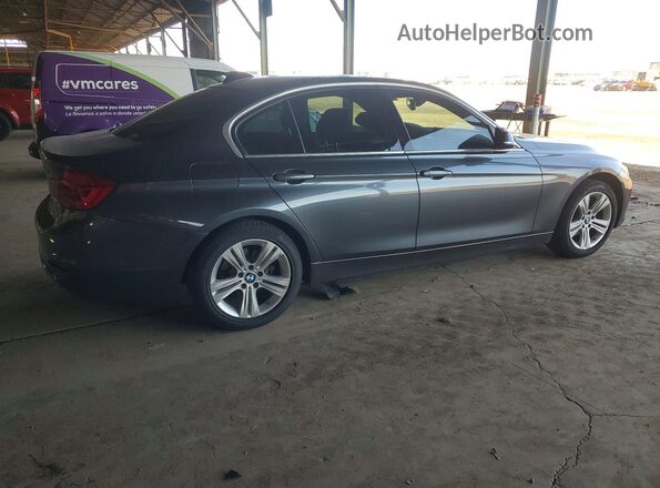 WBA8B9G58HNU49702 2017 BMW 3 SERIES Угольный Задняя правая четверть