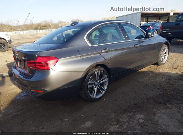 WBA8D9C52JEM34957 2018 BMW 3 SERIES Серый Задняя правая четверть