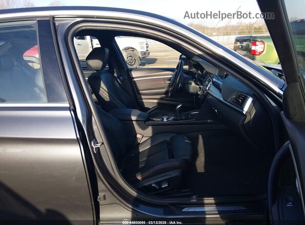 WBA8D9C52JEM34957 2018 BMW 3 SERIES Серый Вид салона спереди