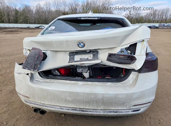 WBA8D9C53JEM34384 2018 BMW 3 SERIES White Вид ззаду