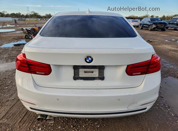 WBA8E1C35HA156800 2017 BMW 3 SERIES White უკანა ხედი