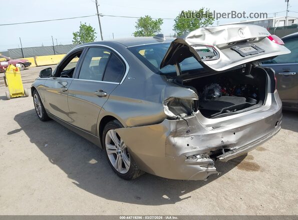 WBA8E1C54JA758613 2018 BMW 3 SERIES Серый Задняя левая четверть
