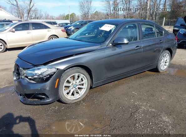 WBA8E5G32HNU42579 2017 BMW 3 SERIES Gray Front left