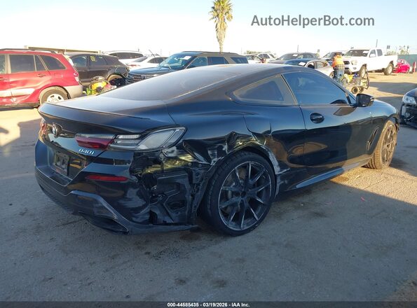 WBAAE2C03SCU15132 2025 BMW 8 SERIES Черный Задняя правая четверть
