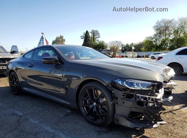 WBABC4C01TCV09713 2026 BMW M8 Charcoal Front right