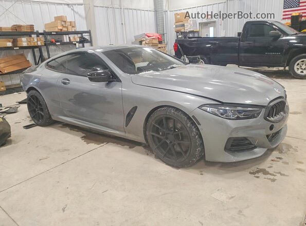WBABC4C03PCM95366 2023 BMW M8 Gray Przód prawy
