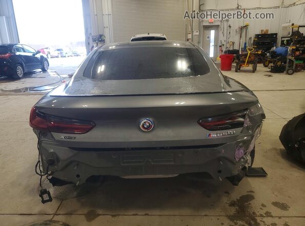 WBABC4C03PCM95366 2023 BMW M8 Gray Widok z tyłu