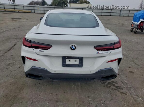 WBABC4C05PCL74824 2023 BMW M8 Белый Вид сзади