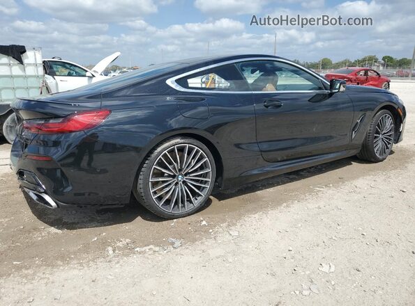 WBABC4C08MCG41534 2021 BMW M8 Black Rear right