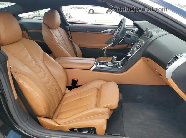 WBABC4C08MCG41534 2021 BMW M8 Black Front interior view