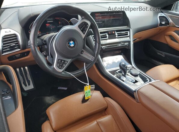 WBABC4C08MCG41534 2021 BMW M8 Black Dashboard view